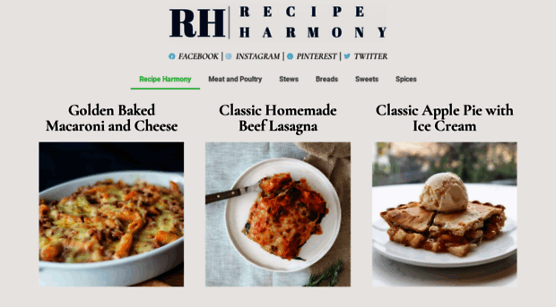 recipeharmony.com