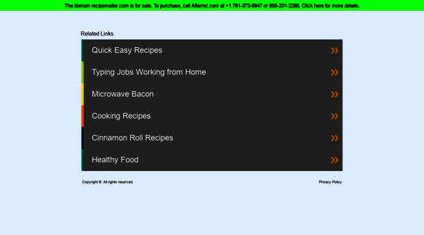 recipemailer.com