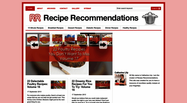 reciperecommendations.com