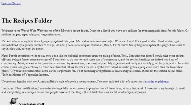 recipes.eserver.org