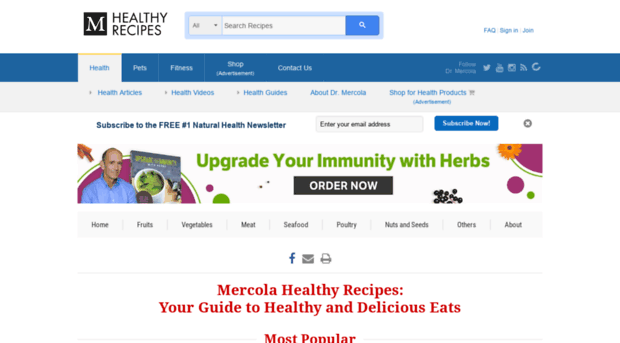 recipes.mercola.com