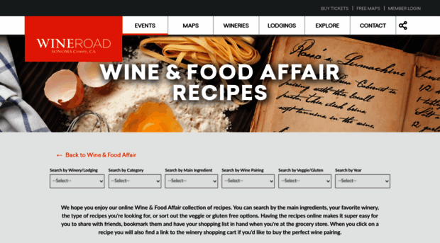 recipes.wineroad.com