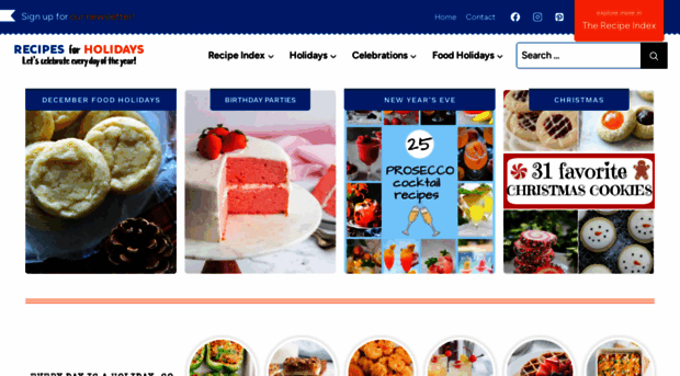 recipesforholidays.com