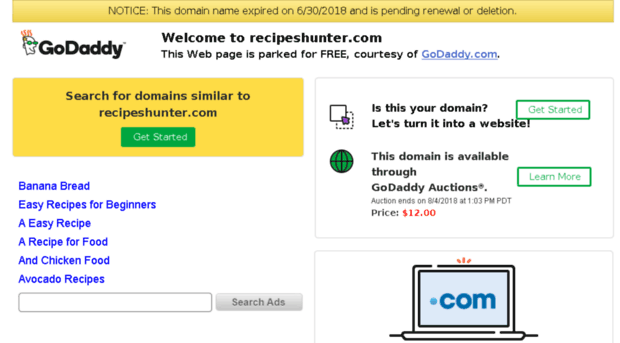 recipeshunter.com