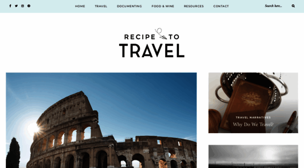 recipetotravel.com