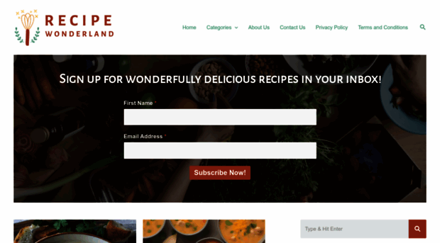 recipewonderland.com