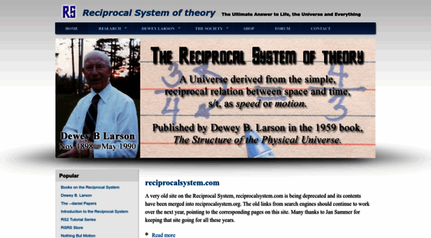 reciprocalsystem.org