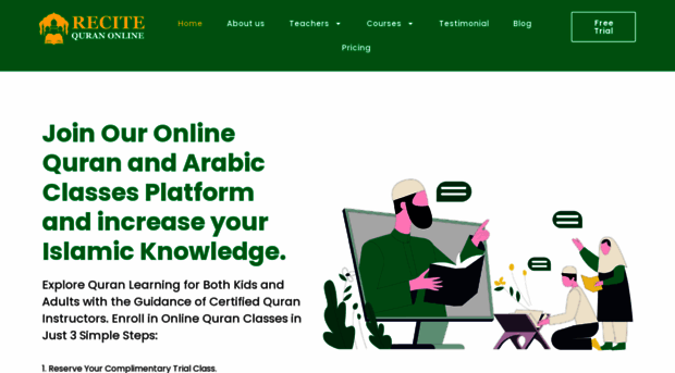 recitequranonline.com