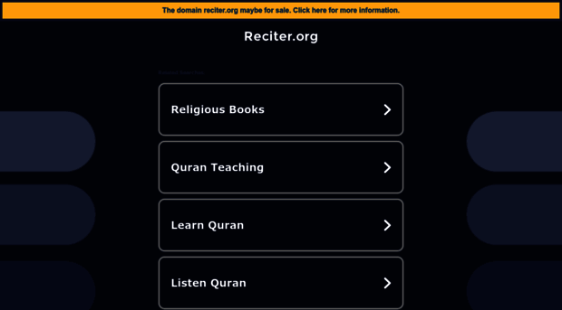reciter.org