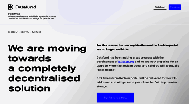 reclaim.datafund.io