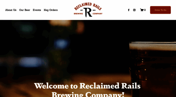 reclaimedrailsbrewing.com