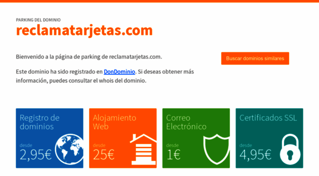 reclamatarjetas.com
