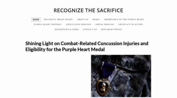 recognizethesacrifice.org