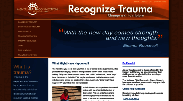 recognizetrauma.org