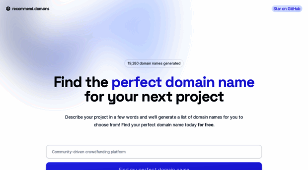 recommend.domains