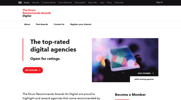 recommendeddigitalawards.com