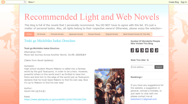 recommendedlightnovel.blogspot.fr