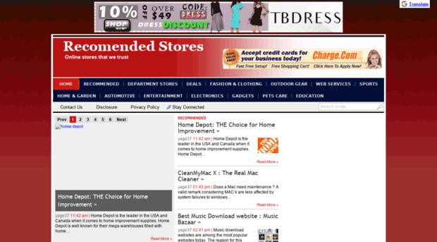 recommendedstores.net