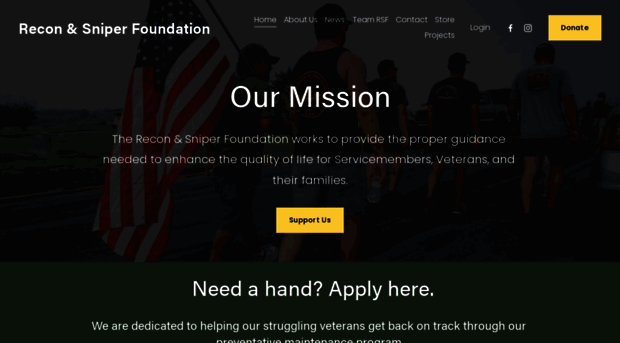 reconsniperfoundation.org