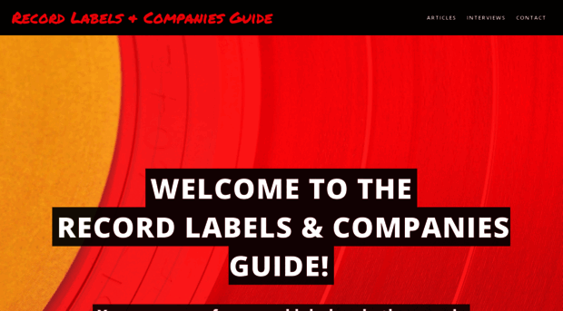 record-labels-companies-guide.com