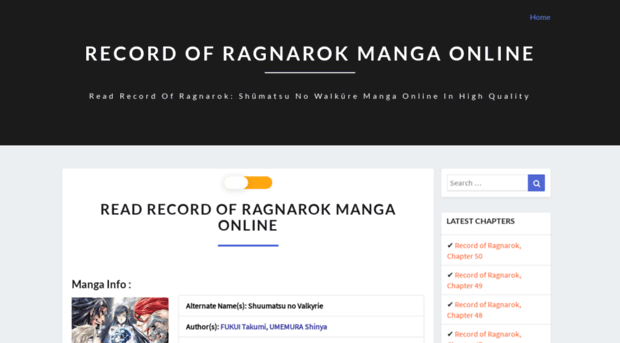 record-of-ragnarok.online