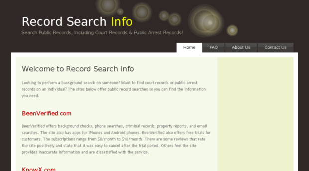 record-search-info.com