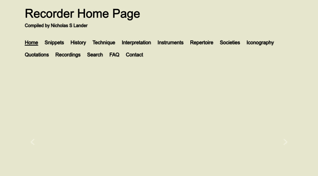 recorderhomepage.net