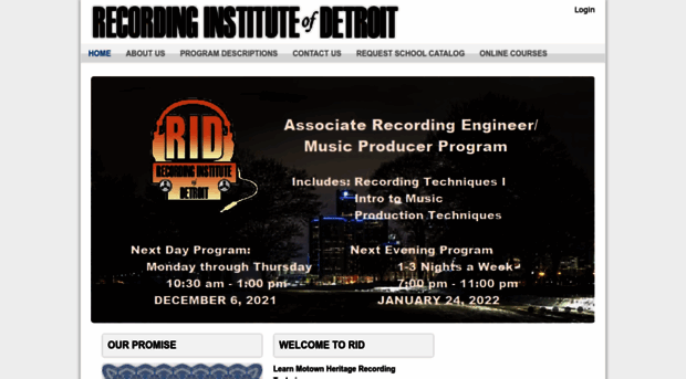 recordinginstitute.com