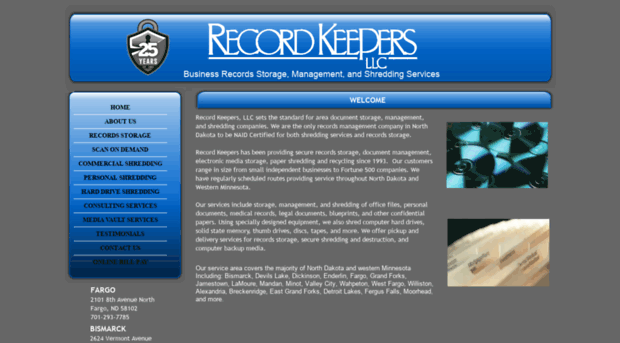 recordkeepersllc.com