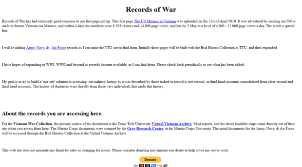 recordsofwar.com
