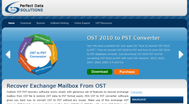 recoverexchangemailboxfromost.ost2010topst.com