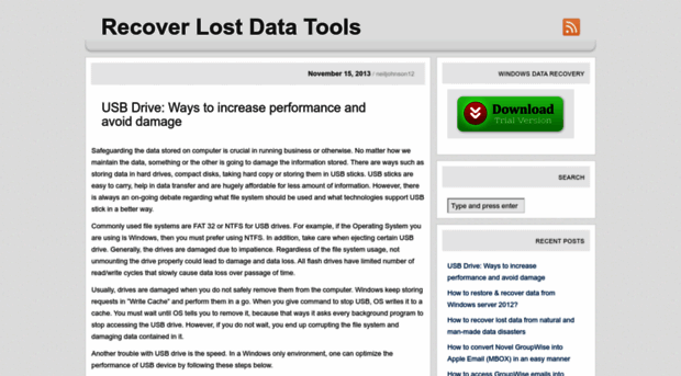 recoverlostdatatools.wordpress.com