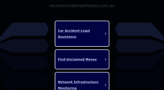 recoverunclaimedmoney.com.au