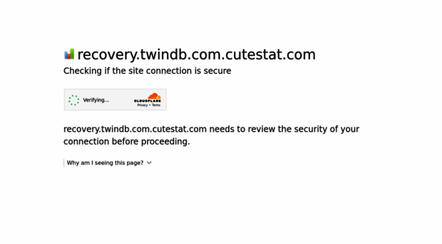 recovery.twindb.com.cutestat.com