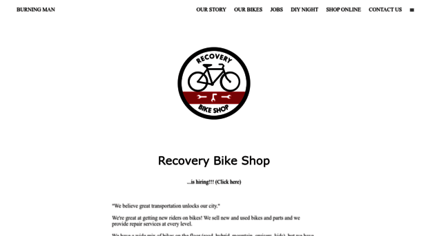 recoverybikeshop.com