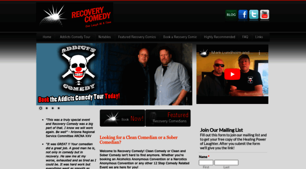 recoverycomedy.com