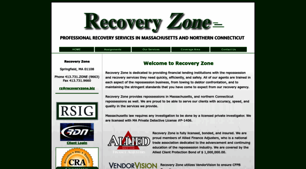 recoveryzone.biz