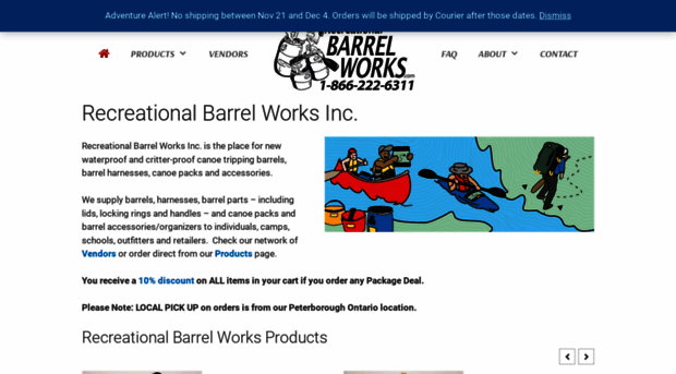 recreationalbarrelworks.com