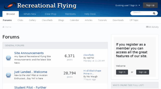 recreationalflying.net