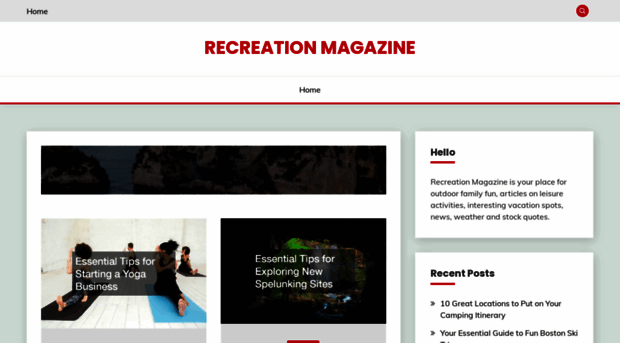 recreationmagazine.net