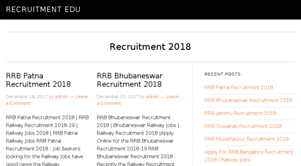 recruitment-edu.in