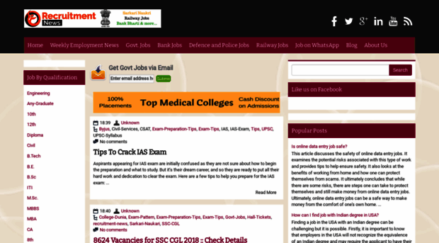 recruitment-news.in