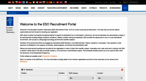 recruitment.eso.org