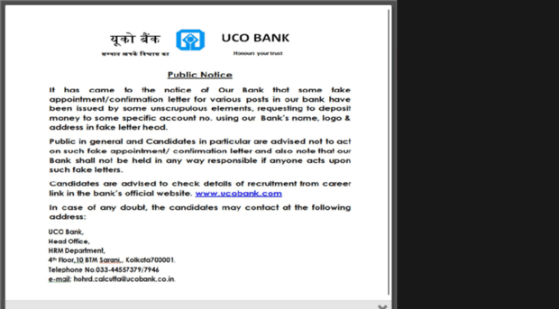 recruitment.ucobank.com