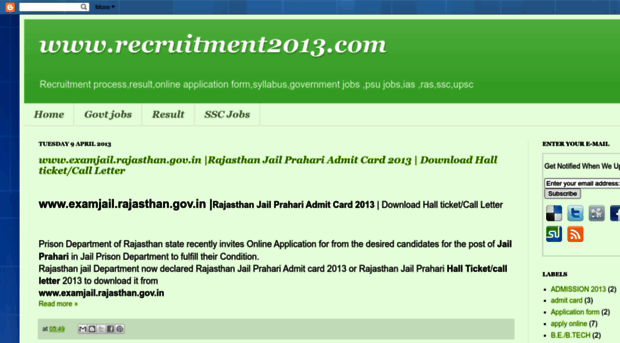 recruitmentexam.blogspot.in