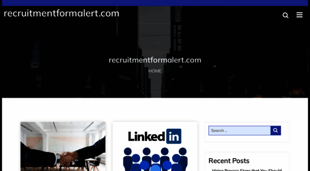 recruitmentformalert.com