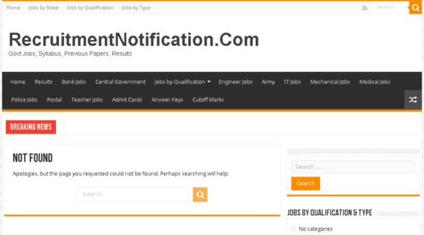 recruitmentnotification.com