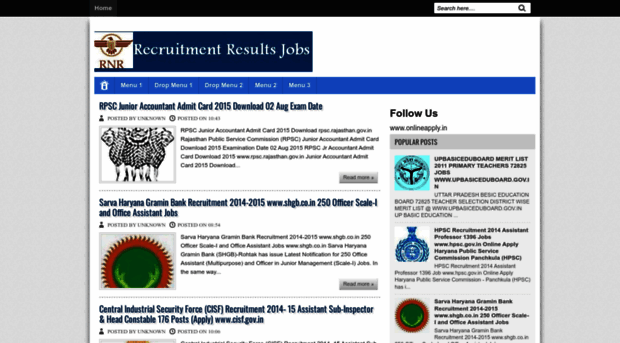recruitmentnresults.blogspot.in