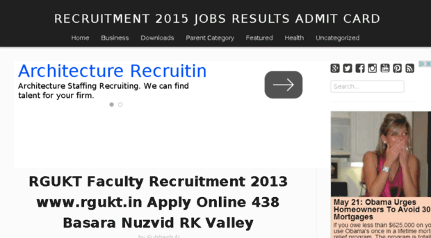 recruitmentnresults.com
