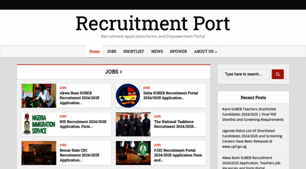 recruitmentport.com.ng